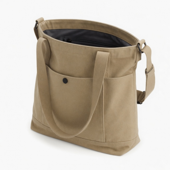 Women's Girls Fashion Canvas Shoulder Bags Messenger Large Capacity Tote Bag Shopping Bags