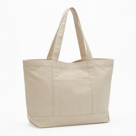 Fashion Canvas Bag Women's Shoulder Bag Simple Tote Bag Large Capacity Women's Handheld