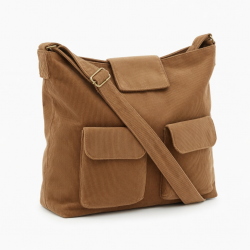 Fashionable Corduroy Shoulder Bag Handbags For Women Large Capacity Casual Handbag For