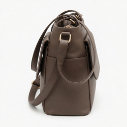 Sophisticated Women's Shoulder Bag Professional Female Bags Large Capacity PU Handbag For