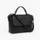 Women's PU Leather Satchel Shoulder Bag With Detachable Strap For Everyday Use