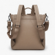 Fashionable Women's Multifunctional Shoulder Bag Convertible Backpack with Soft and