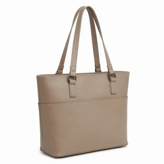 Elegant Women's Tote Bag Fashionable PU Shoulder Bags Handbag for Professionals and