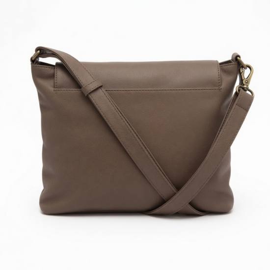Women's Vintage-Inspired Crossbody Bag - Large Capacity Adjustable Shoulder Strap,