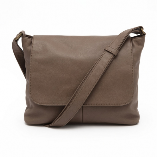 Women's Vintage-Inspired Crossbody Bag - Large Capacity Adjustable Shoulder Strap,