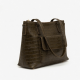 Bag Women's New Fashion Crocodile Pattern Handbag Large Capacity Casual Shoulder