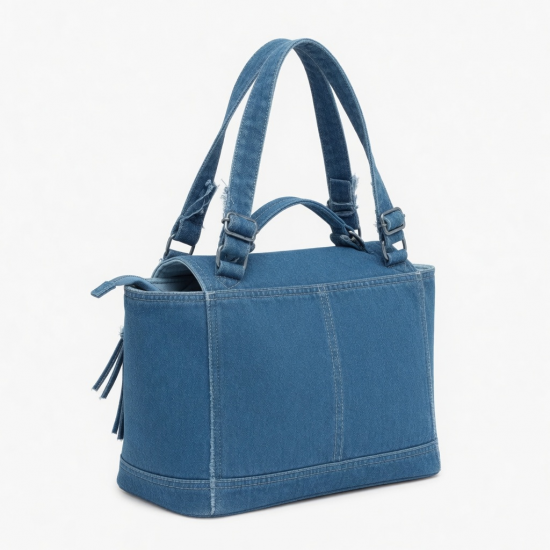 Women Denim Handbag Shoulder Lady Crossbody Bag Tote Messenger Satchel Purse