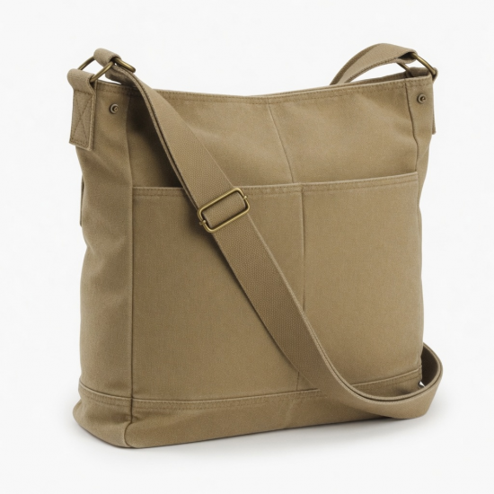 Retro Shoulder Bag Canvas Shopping Bags Tote Handbag for Women Girls Satchel Purse