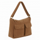 Women's Corduroy Shoulder Bag Large Handbag For Commuting And Daily