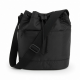 Nylon Crossbody Bag for Women - Fashionable Drawstring Bucket Bag with Versatile Phone