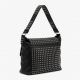 Fashion-Forward Studded Shoulder Bag Roomy PU Crossbody Lightweight Design For Women's