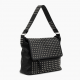 Fashion-Forward Studded Shoulder Bag Roomy PU Crossbody Lightweight Design For Women's