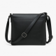 Functional 4Pcs Women's PU Leather Crossbody Bag Adjustable Shoulder Strap