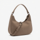 Fashionable Faux Sueded Crescent Shoulder Bag Casual Women's Top handle Handbag