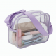 Shoulder Bag Waterproof Leisure Bag for Girl Women Clear Fashion Cosmetics Bag