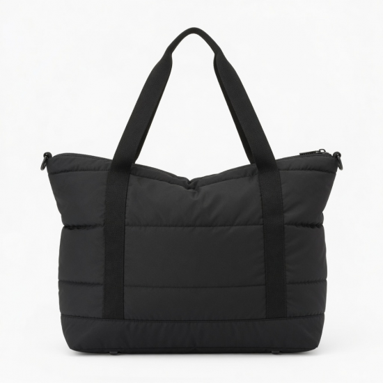 Women Large Capacity Handbag Nylon Shoulder Bag Casual Waterproof Pillow Bag