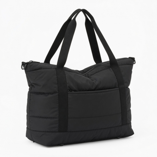 Women Large Capacity Handbag Nylon Shoulder Bag Casual Waterproof Pillow Bag