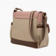Spacious Women¡¯s Shoulder Bag Color Combination Functional Compartments Fashionable Bows