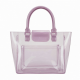 Women's Trendy PVC Bag With Large Capacity Fashion Handbag Great For Beach Pool Parties