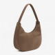 Hobos Bags Women,Faux Suedes Shoulder Handbag,Stylish Crescents Shoulder Bag