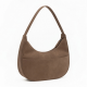 Hobos Bags Women,Faux Suedes Shoulder Handbag,Stylish Crescents Shoulder Bag