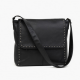 PU1eatherShoulder Bag with Studded Detailing Stylish Armpit Bags for Women