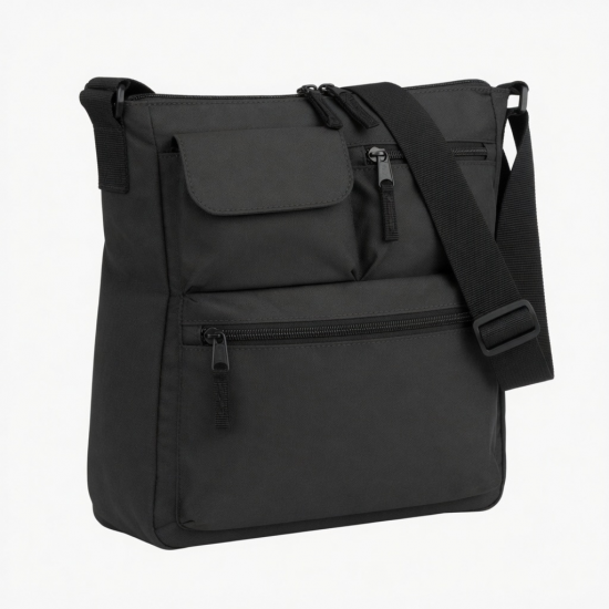 Practical Women's Crossbody Shoulder Bag with Multiple Pockets for Organization
