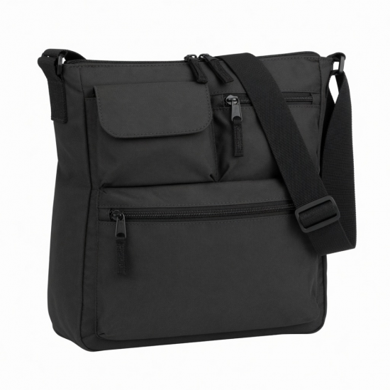 Practical Women's Crossbody Shoulder Bag with Multiple Pockets for Organization