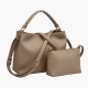 Women Purses and Handbags Top Handle Soft PU Shoulder Bag Set With Adjustable Strap
