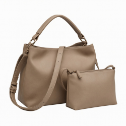 Women Purses and Handbags Top Handle Soft PU Shoulder Bag Set With Adjustable Strap