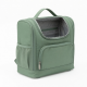 New standing travel cosmetic bag, large-capacity multi-partition, with handle,